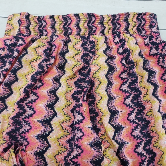 Bar 3 Pants Wide Leg BarIII Psychedelic Print - Picture 4 of 6